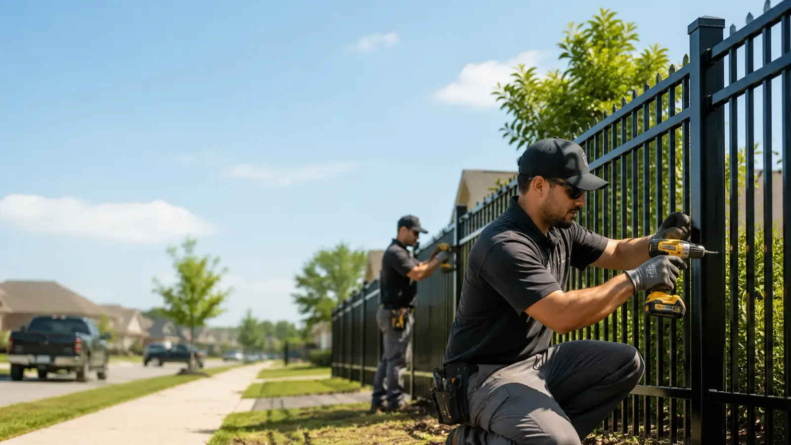 Metal Fence Installation in Minneapolis, NC